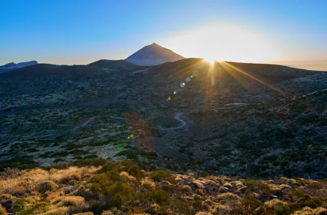 Teide by night