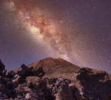 Astronomical observation with guide